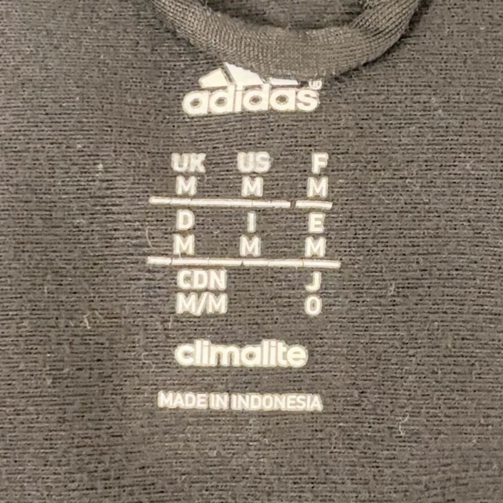 Adidas Black & Gray Full Zip Track Jacket | Size M - Picture 6 of 7